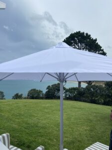IMG-5299 - Peninsula Party Hire Umbrella Stand Hire for outdoor wedding or party