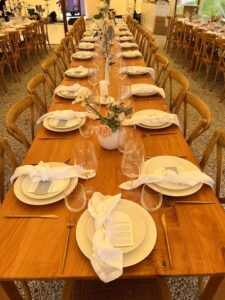 Table & Chair Hire, Dinnerware hire
