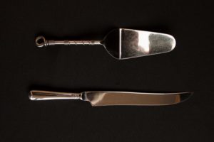 SS-Cake-Knife-and-Server - Peninsula Party Hire